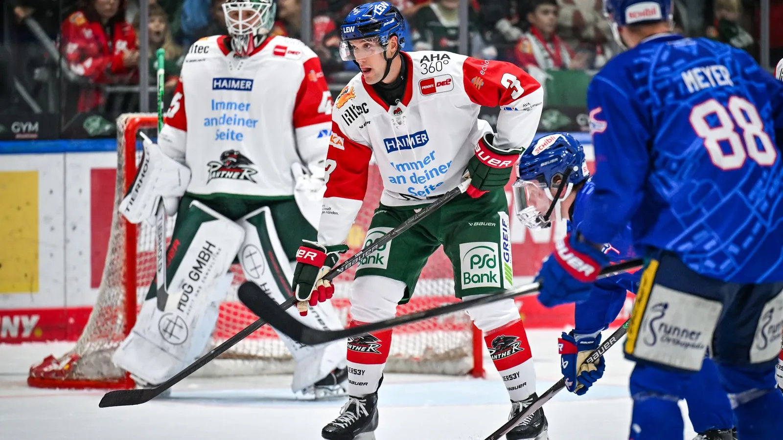 Alec McCrea im Testspiel der Panther gegen den EHC Kloten.