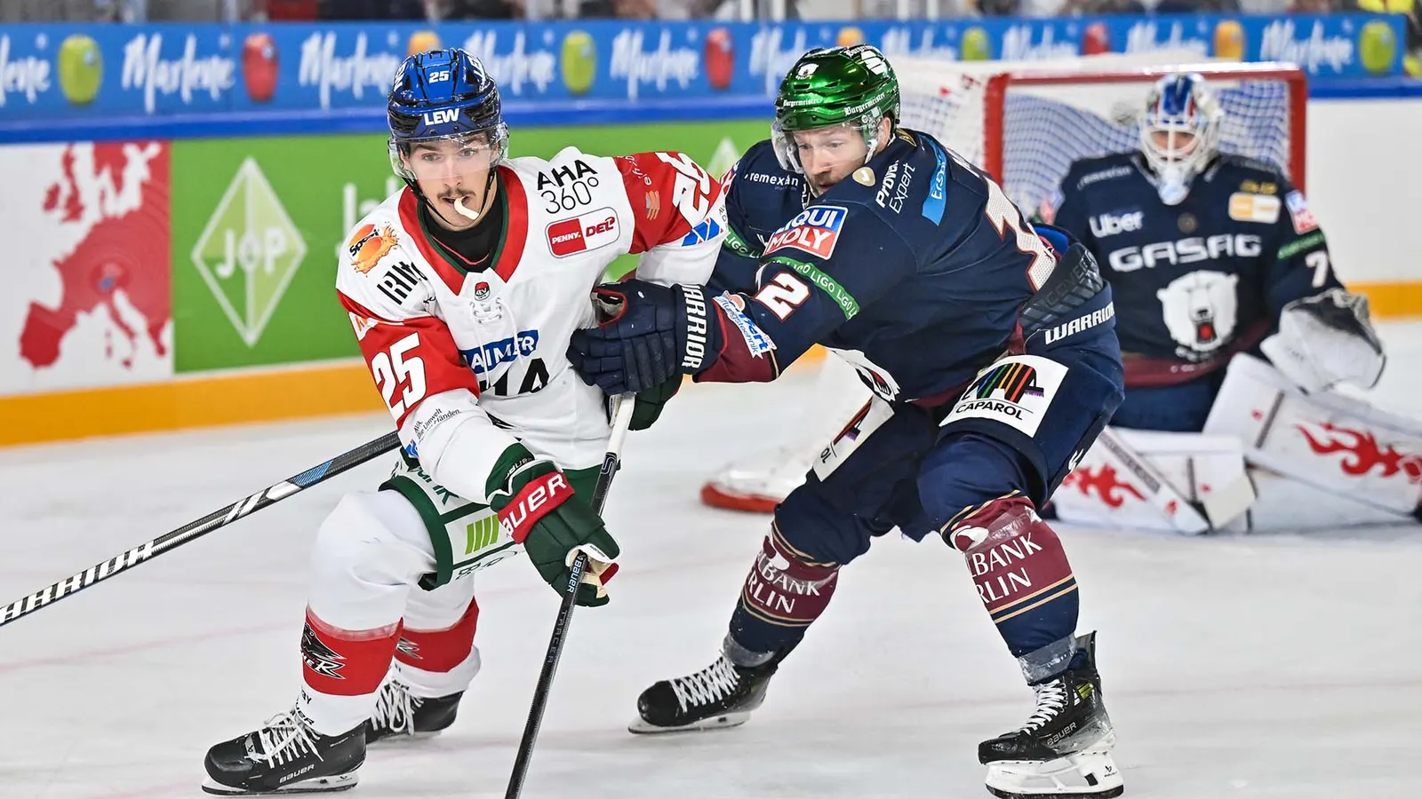 Die Augsburger Panther verlieren den Test gegen die Eisbären Berlin