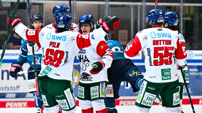 Der AEV jubelt in Iserlohn