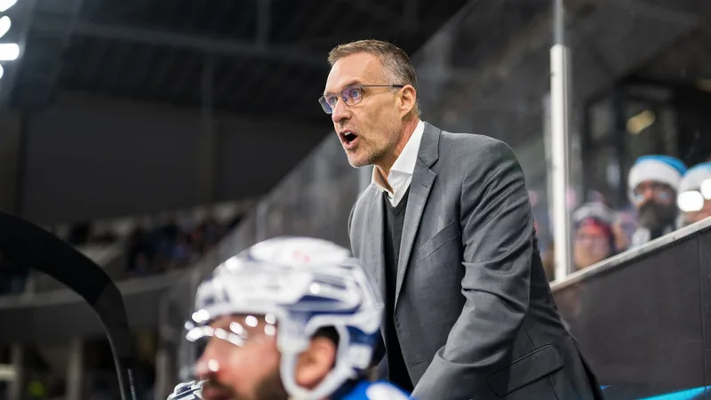 Gerry Fleming gibt Kommandos an seine Spieler. 